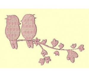 Stickmuster - Frühlingsgezwitscher 1